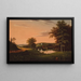 Point Breeze, Joseph Napoléon Bonapartes egendom i Bordentown, New Jersey - Charles Lawrence — inramlat konstverk på väggen