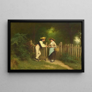 Charles Moreau - A lovers token.webp
