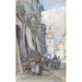 En gata i Bern, Schweiz - Charles Nathaniel Worsley — vy av konstverket