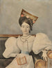 Doña Lucia Carranza de Rodriguez Orey - Charles Pellegrini — vy av konstverket