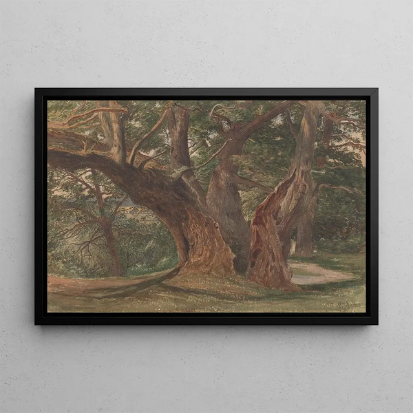 Charles Reginald Aston - Trees in a Landscape.webp