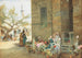 Scène de marché au Caire - Charles Robertson — vy av konstverket