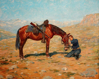 Charles Schreyvogel - The Last Drop.webp