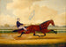 Budd Doble Conduisant Goldsmith Maid vid Belmont Driving Park - Charles Spencer Humphreys — vy av konstverket