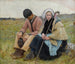 Auvers-sur-Oise - Charles Sprague Pearce — vy av konstverket