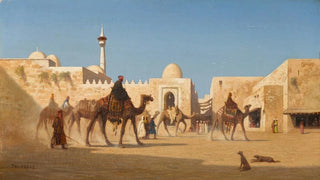 Charles Thodore Frre - A Square in Beirut.webp