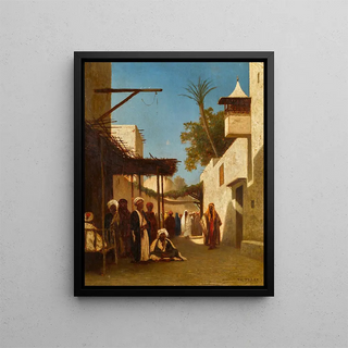 Charles Thodore Frre - A Street in Damascus.webp