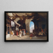 Bazar à Beyrouth - Charles Théodore Frère — inramlat konstverk på väggen