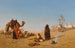 La halte de la caravane - Charles Théodore Frère — vy av konstverket