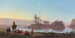 Vue de l'île de Philae Nubie - Charles Théodore Frère — vy av konstverket