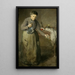 La Gigia - Charles Webster Hawthorne — inramlat konstverk på väggen