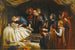 Le Réveil du roi Lear par le baiser de Cordelia - Charles West Cope — vy av konstverket