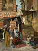 En souk i Kairo - Charles Wilda — vy av konstverket
