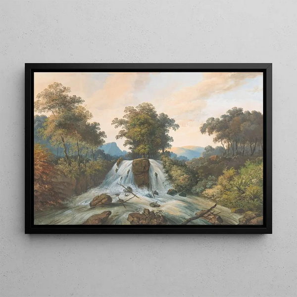 Charles William Meredith van de Velde - Gezicht op de rivier van Kema Waterhaalplaats.webp