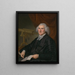 John Ewing - Charles Willson Peale — inramlat konstverk på väggen