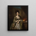 Mme Walter Stewart Deborah McClenachan - Charles Willson Peale — inramlat konstverk på väggen