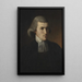 Révérend Samuel Eakin - Charles Willson Peale — inramlat konstverk på väggen