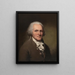 Självporträtt - Charles Willson Peale — inramlat konstverk på väggen