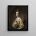 Sophia Gough Carroll - Charles Willson Peale — inramlat konstverk på väggen