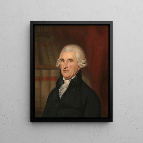 Thomas McKean - Charles Willson Peale — inramlat konstverk på väggen