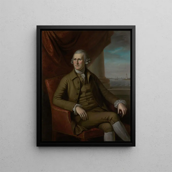 Thomas Willing - Charles Willson Peale — inramlat konstverk på väggen