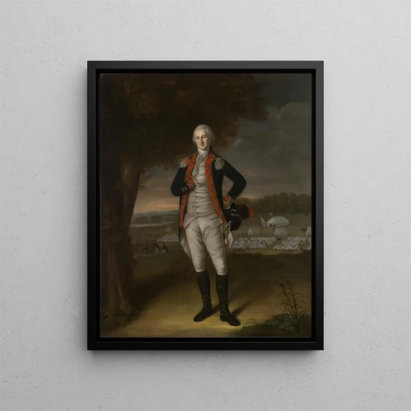 Walter Stewart - Charles Willson Peale — inramlat konstverk på väggen