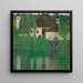 Château d'eau - Gustav Klimt — inramlat konstverk på väggen