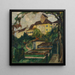 Château de Seefeld IV - Leo Putz — inramlat konstverk på väggen