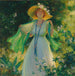 Väg av blommor - Charles Courtney Curran — vy av konstverket