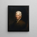 Daniel Boone - Chester Harding — inramlat konstverk på väggen