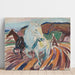 Reproduktion av målningen av hästar vid plöjning - Edvard Munch