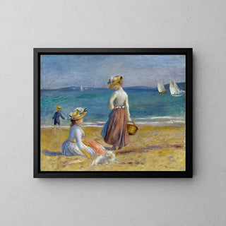 Siffror på stranden - Pierre-Auguste Renoir