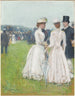 Vid Grand Prix de Paris - Childe Hassam — vy av konstverket