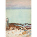 Reproduktion av målningen Marée basse aux îles de Shoals - Childe Hassam