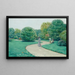 Parc Monceau Paris - Childe Hassam — inramlat konstverk på väggen