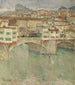 Vieux Pont - Childe Hassam — vy av konstverket