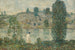 Eftermiddags sommar - Childe Hassam — vy av konstverket