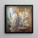 Tanagra, Les Constructeurs à New York - Childe Hassam — inramlat konstverk på väggen