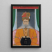 Reproduktion av målningen Maharaja Sardar Singh de Bikaner - Chotu