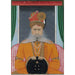 Reproduktion av målningen Maharaja Sardar Singh de Bikaner - Chotu