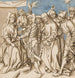 Kristus inför Caiaphas - Hans Holbein den Äldre's cirkel — vy av konstverket