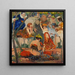 Christ et les enfants série Cérémonies VI - Witold Wojtkiewicz