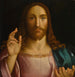 Christ le Rédempteur - Francesco Bissolo — vy av konstverket