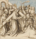 Kristus bärande korset - Hans Holbein den äldre:s cirkel — vy av konstverket
