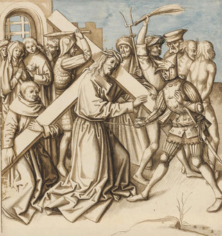Christ portant la croix - Cercle de Hans Holbein l'Ancien