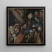 Christ bär korset - Hieronymus Bosch — inramlat konstverk på väggen