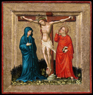Christ sur la croix avec la Vierge Marie et Jean - Anonyme