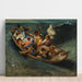 Reproduktion av målningen Kristus på Galileiska sjön - Eugène Delacroix