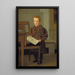 Reproduktion av målningen Le fils du peintre CW Eckersberg, Julius, dans l'atelier de son père - Christen Købke
