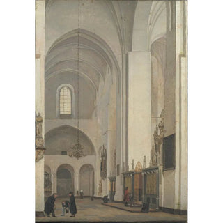 Christen Kbke - The Transept Of rhus Cathedral.webp